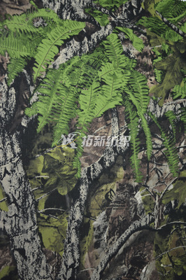 迷彩印花系列 樹(shù)木印花PVC涂層滌塔夫面料的專業(yè)解析